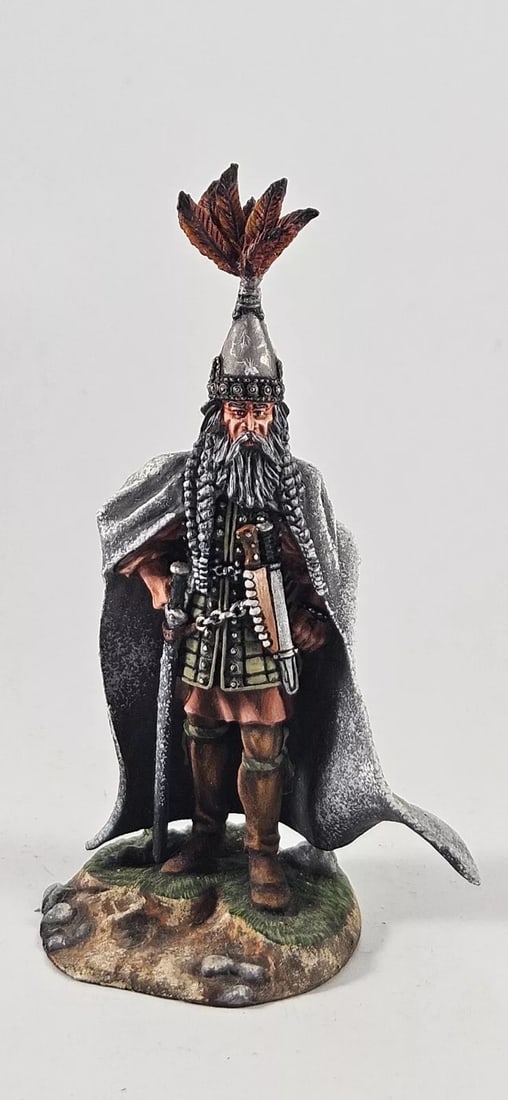 Bijato St. Petersburg Russia Ancient Viking King: Bijato Studios St. Petersburg Russia. High quality studio painted. Ancient Viking King. Excellent condition, unboxed 1 piece.