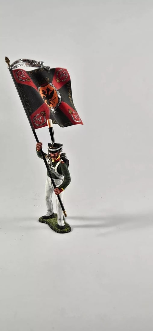 AeroArt St. Petersburg 1812 Russian Grenadier Flag: AeroArt Military Miniatures - The St. Petersburg Collection #010 - 1812 Russian Grenadier Flagbearer Variant 5, Excellent, 1 piece.