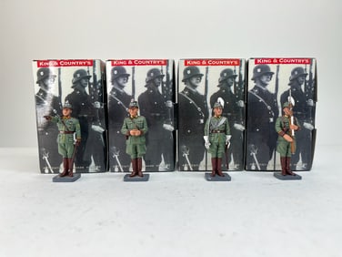 King & Country Polizei Assortment LAH069,070,072,
