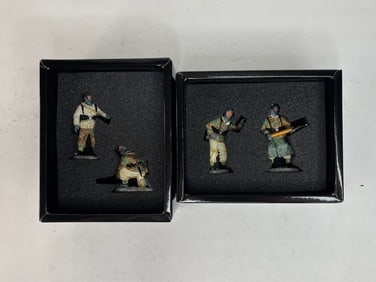King & Country Battle of The Bulge German Gun Crew