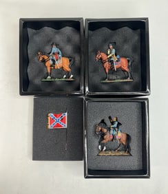 King & Country American Civil War Mounted Figures