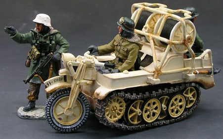 King & Country WS081 Kettenkrad (Motorcycle)