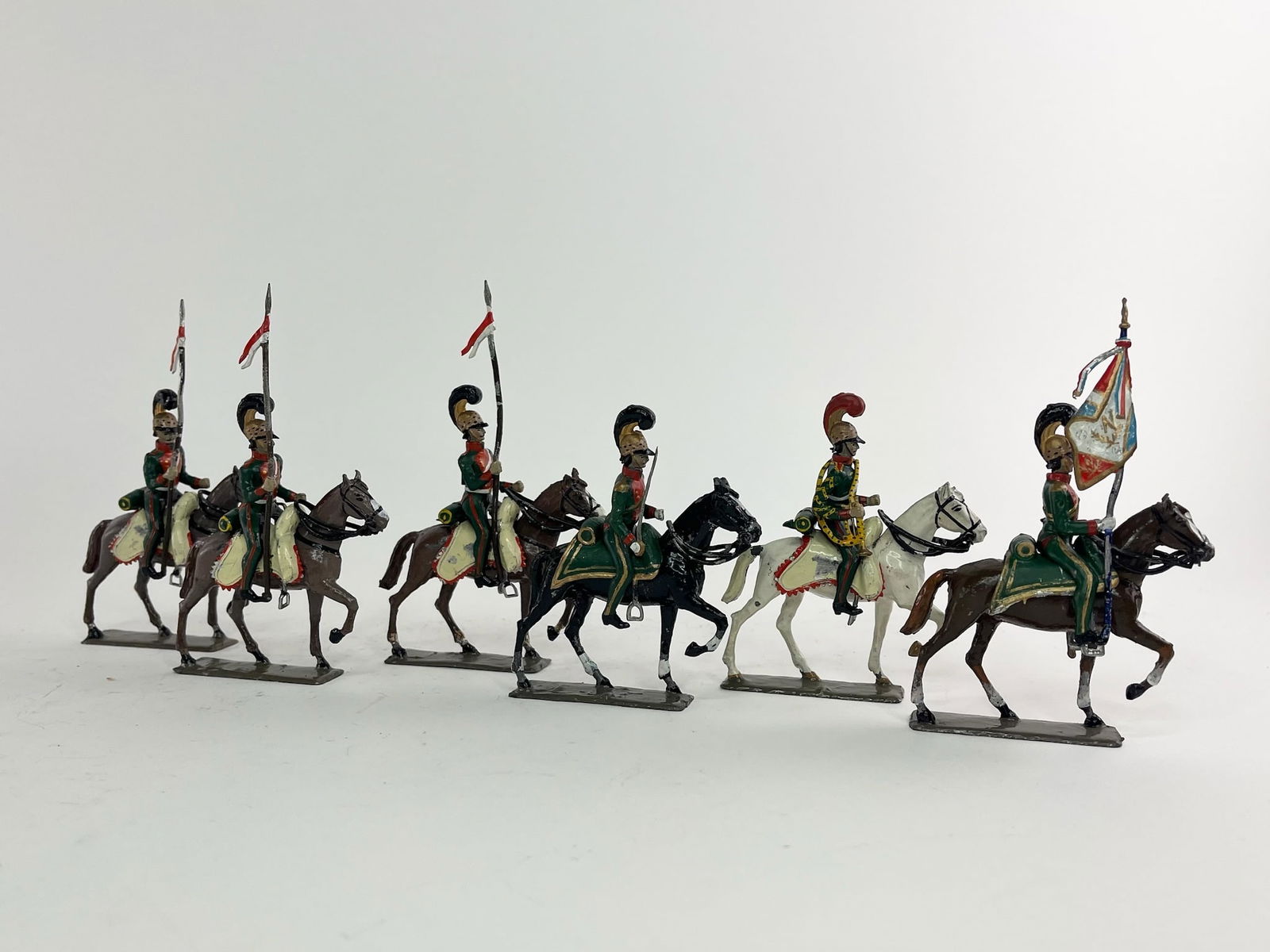 Lucotte 7th Light Horse Lancers: 6 Pieces. Condition Excellent. No Box.