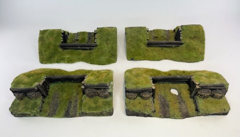 Log Trench Hillside Diorama Assortment