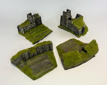 Log Trench Hillside Diorama Assortment