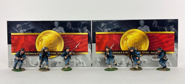 Pair of Conte Set #ACW57116 Iron Brigade Advancing