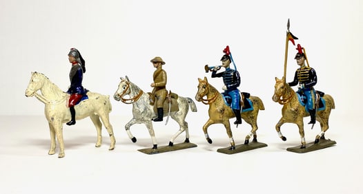 Assorted French Made Cavalry Figures