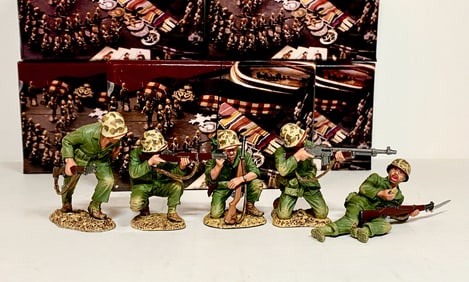 King & Country U.S. Marines In Action