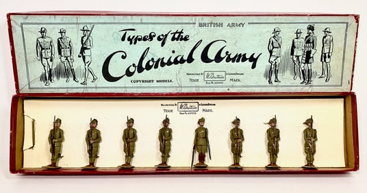 Britains #1545 Australian Infantry Present Arms