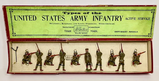 Britains #1251 U.S.A. Infantry