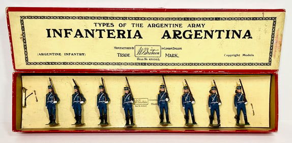 Britains #216 Argentine Infantry