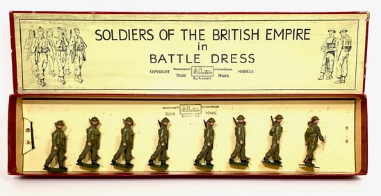 Britains #1858 British Infantry, Battle Dress