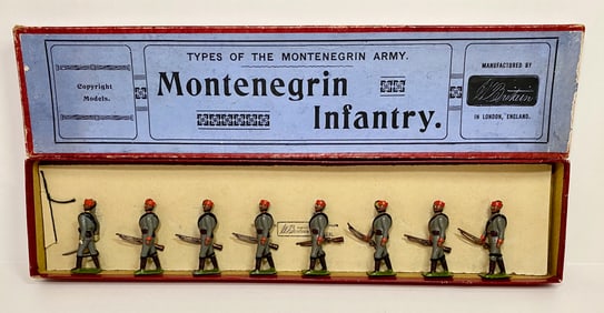 Britains RARE #174 Montenegrin Infantry