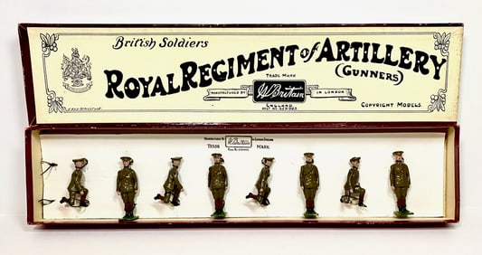 Britains #313 Royal Artillery Gunners
