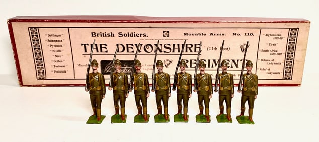 Britains #110 The Devonshire Regiment, 11th Foot