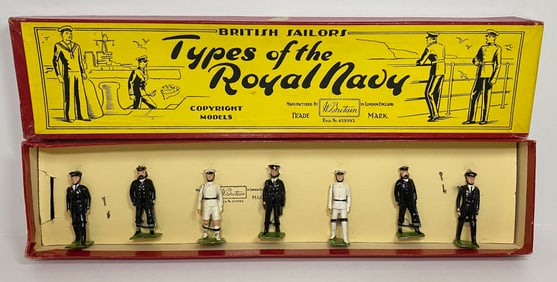 Britains #1911 Naval Officers