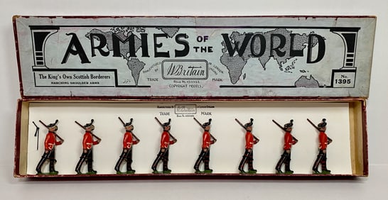Britains #1395 King's Own Scottish Borderers