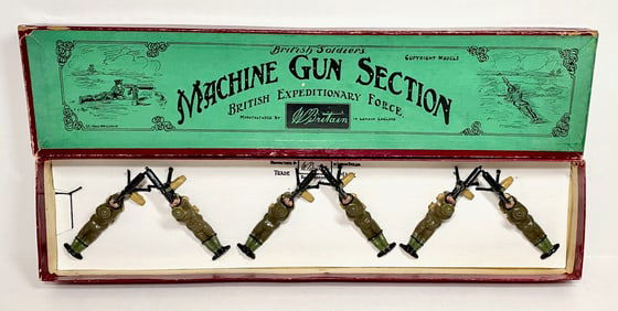 Britains #194 Machine Gun Section