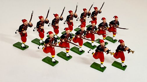 Britains Zouaves Charging