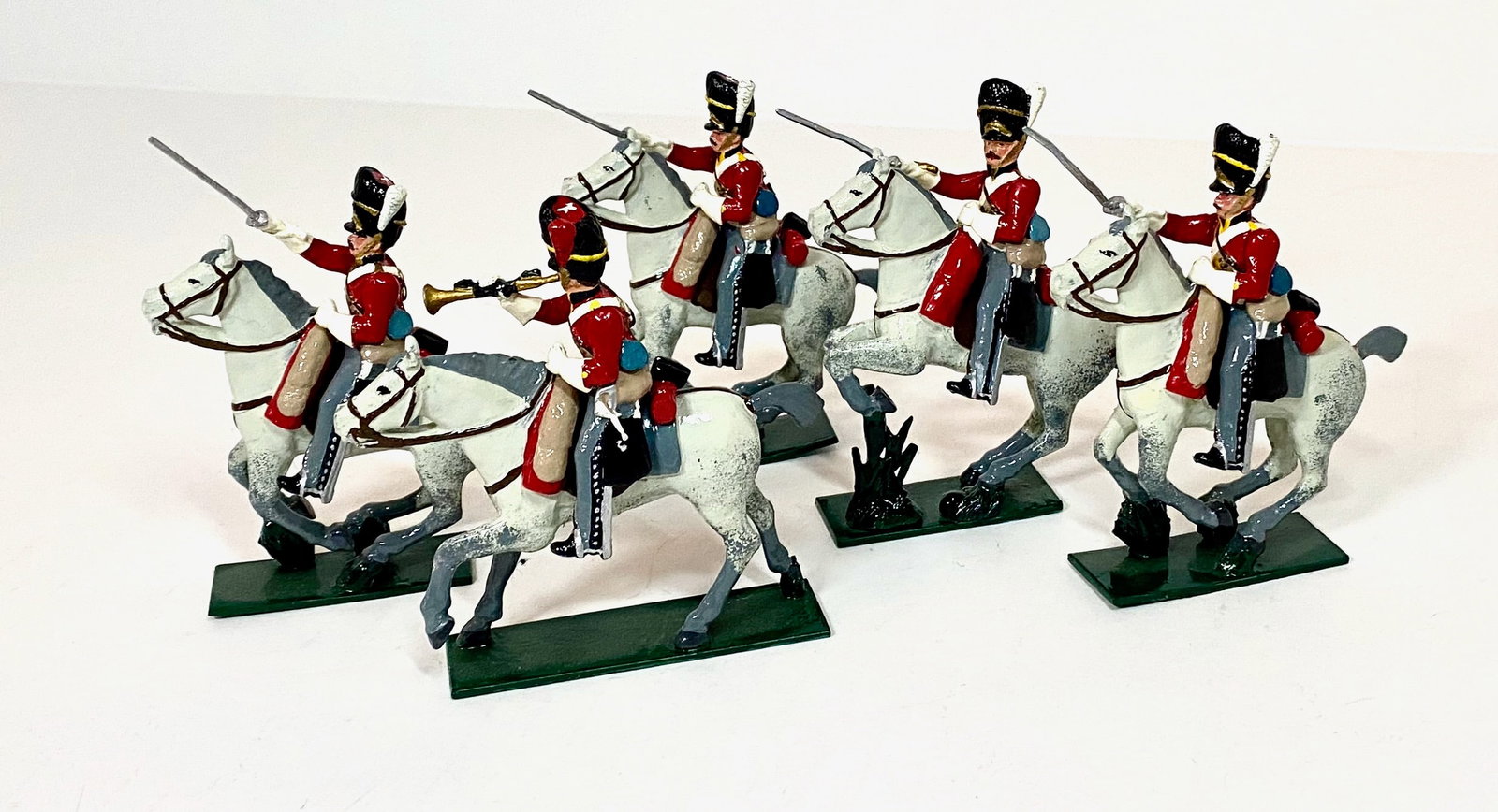 Tradition British Cavalry Charge: 5 pieces. Mint to near mint condition. Unboxed.