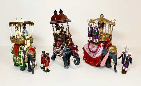 Durbar Elephants, Assorted Makers