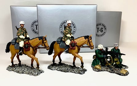 Thomas Gunn WWII German Cavalry Soldiers
