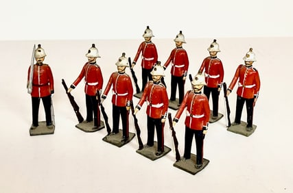 Royal Marines Light Infantry At Ease