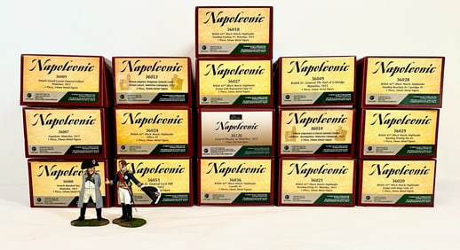 LARGE LOT Britains Napoleonic Single Figures