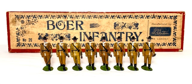 Britains RARE #26 Boer Infantry, At Trail