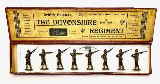 Britains #110 The Devonshire Regiment 11th Foot