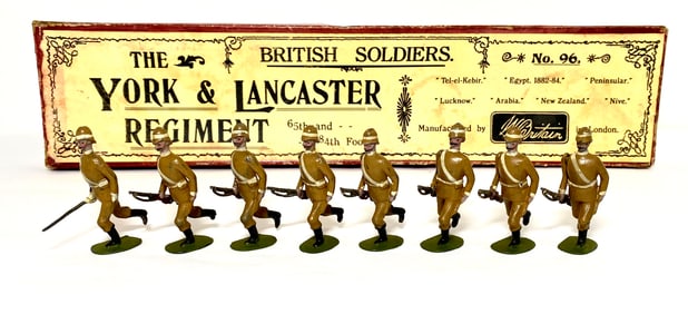 Britains RARE #96 York & Lancaster Regiment