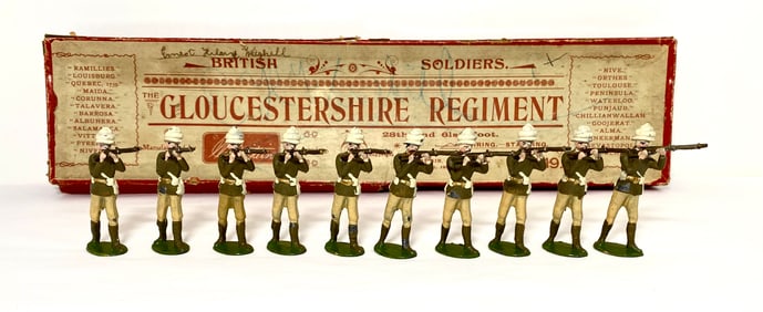 Britains RARE #119 Gloucestershire Regiment