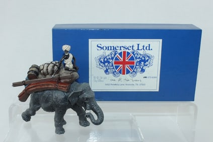 Somerset Ltd Set SLE-4 Elephant with Mahout