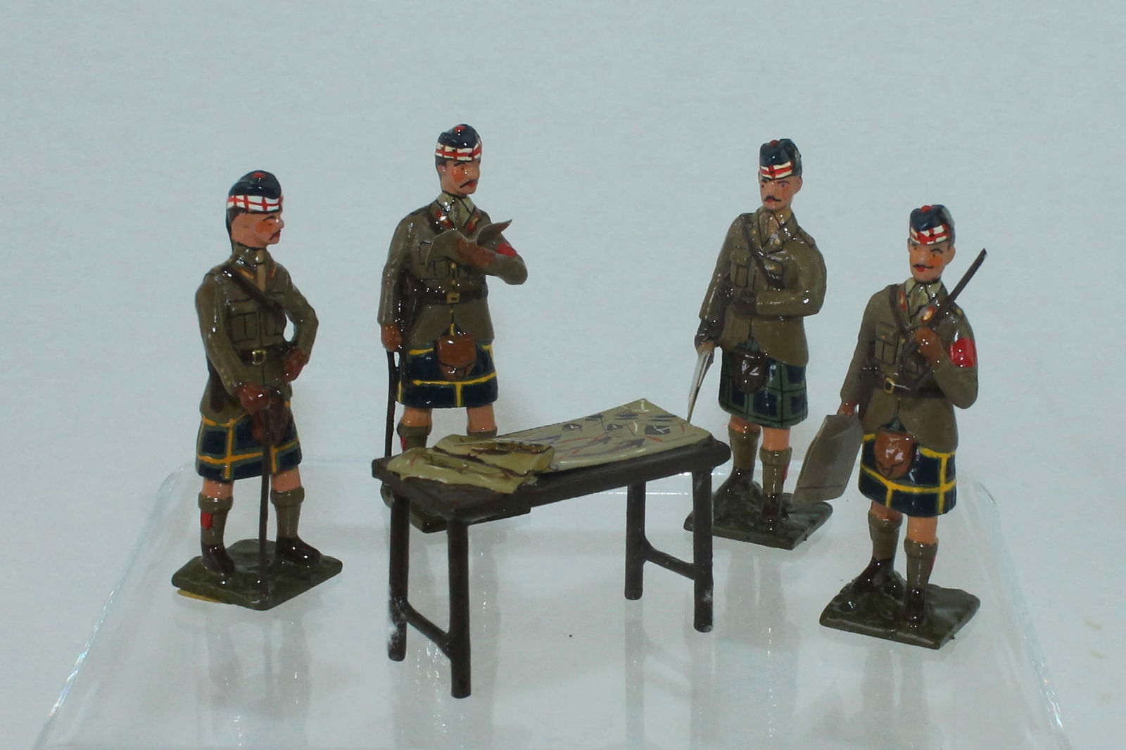 Tommy Atkins Lot Highland Officers Map Table (1 of 2)