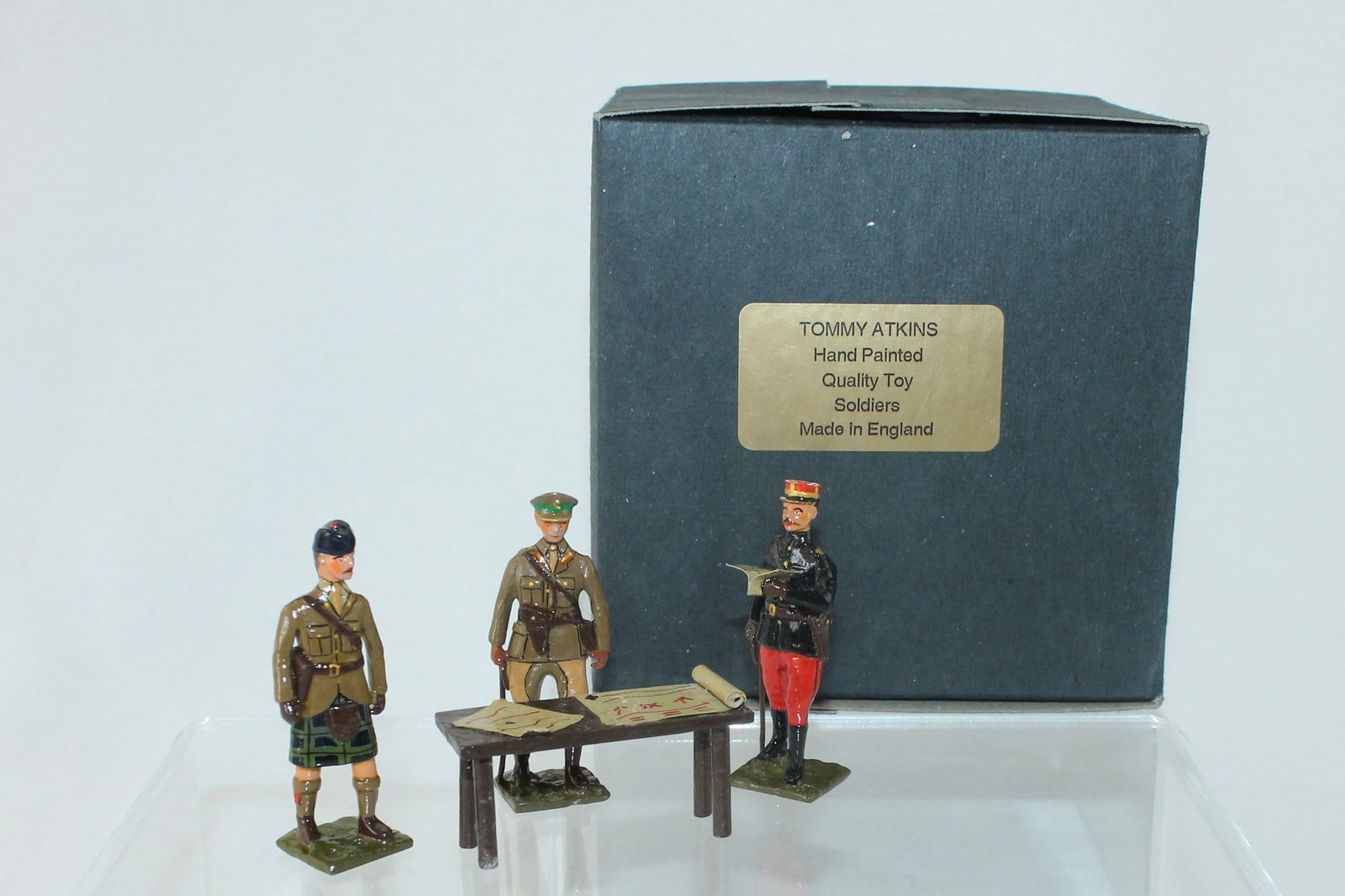 Tommy Atkins Lot British Officers Small Map (1 of 3)