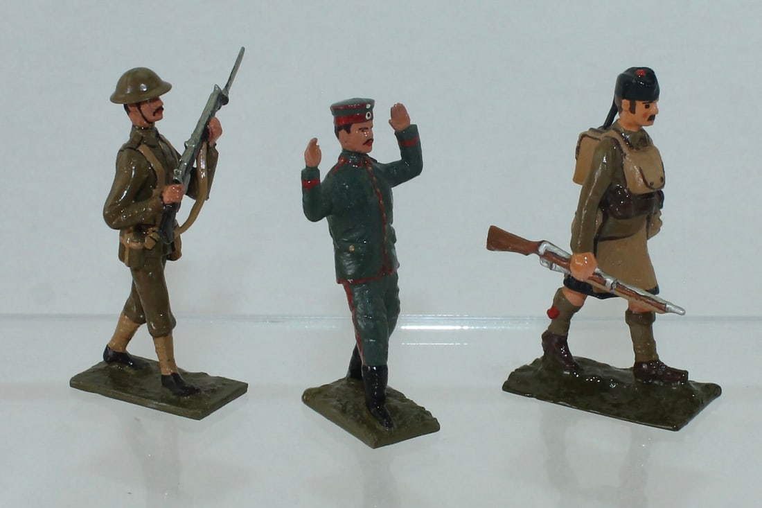 Tommy Atkins Lot British Escorting German POW (1 of 2)