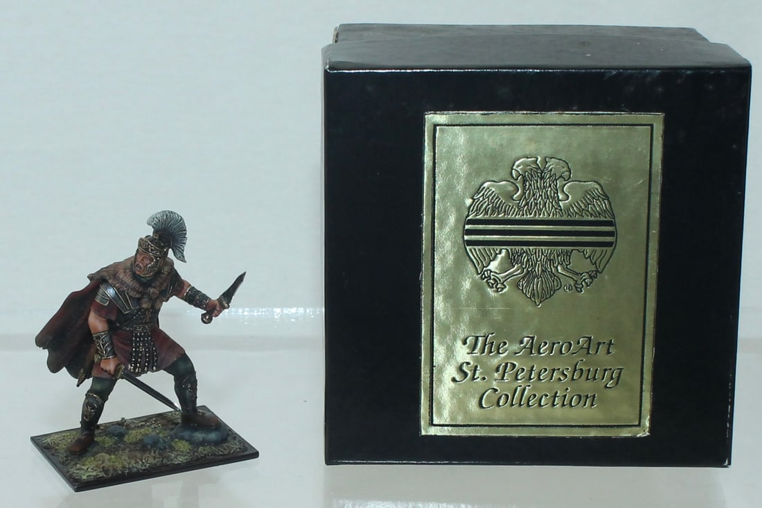 Aero Art Marcus Ulpius Traianus: St. Petersburg Collection. 6439 on Underside of Base. 1 Piece. Condition Excellent. Box Very Good.