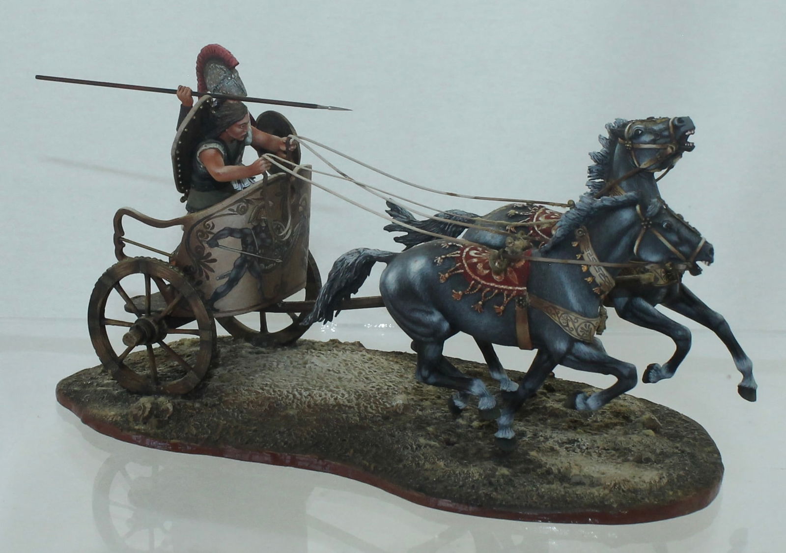Russian Studio Greek 2 Horse War Chariot (1 of 8)
