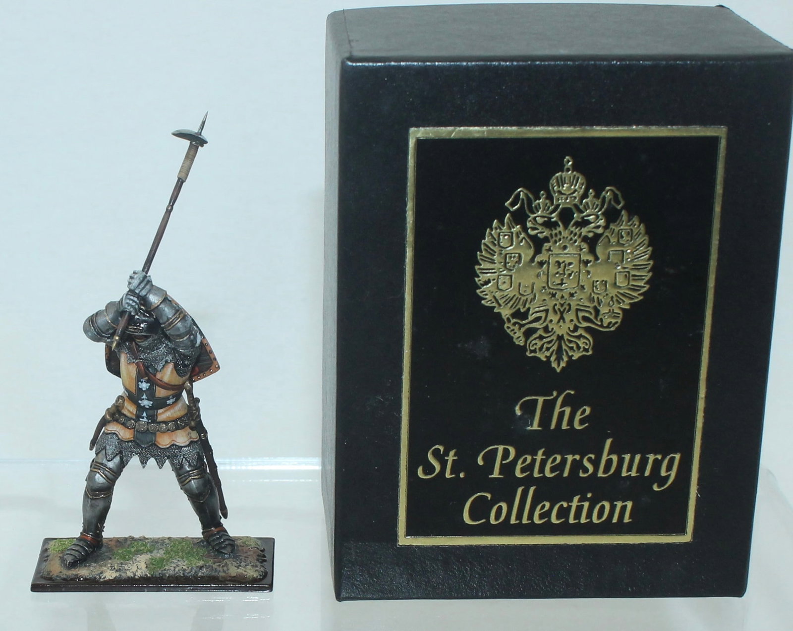 Aero Art Medieval Knight Raised Horsemen's Pick: St. Petersburg Collection. 6349 on Underside of Base. 1 Piece. Condition Excellent. Box Very Good.