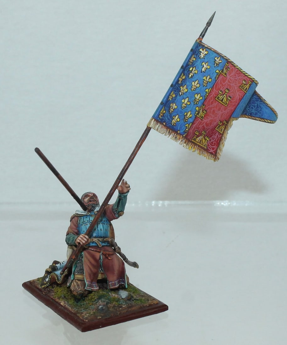 World Russia Studio Medieval Banner Bearer (1 of 4)