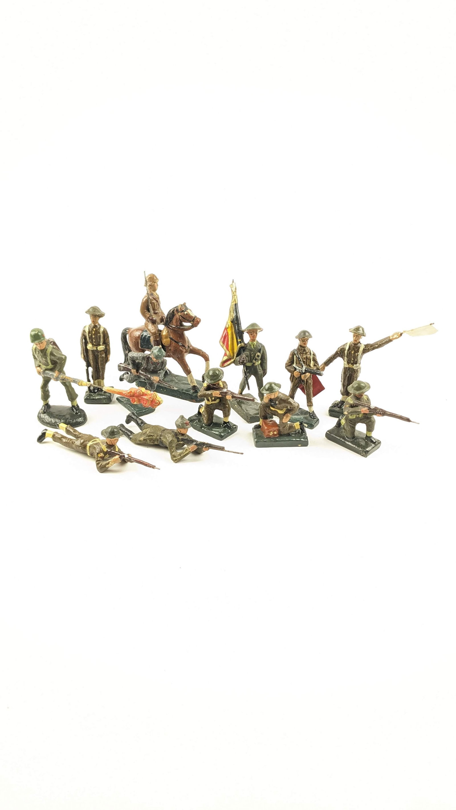 Durso Different Poses: 12 Pieces Condition Good-Very Good No Box