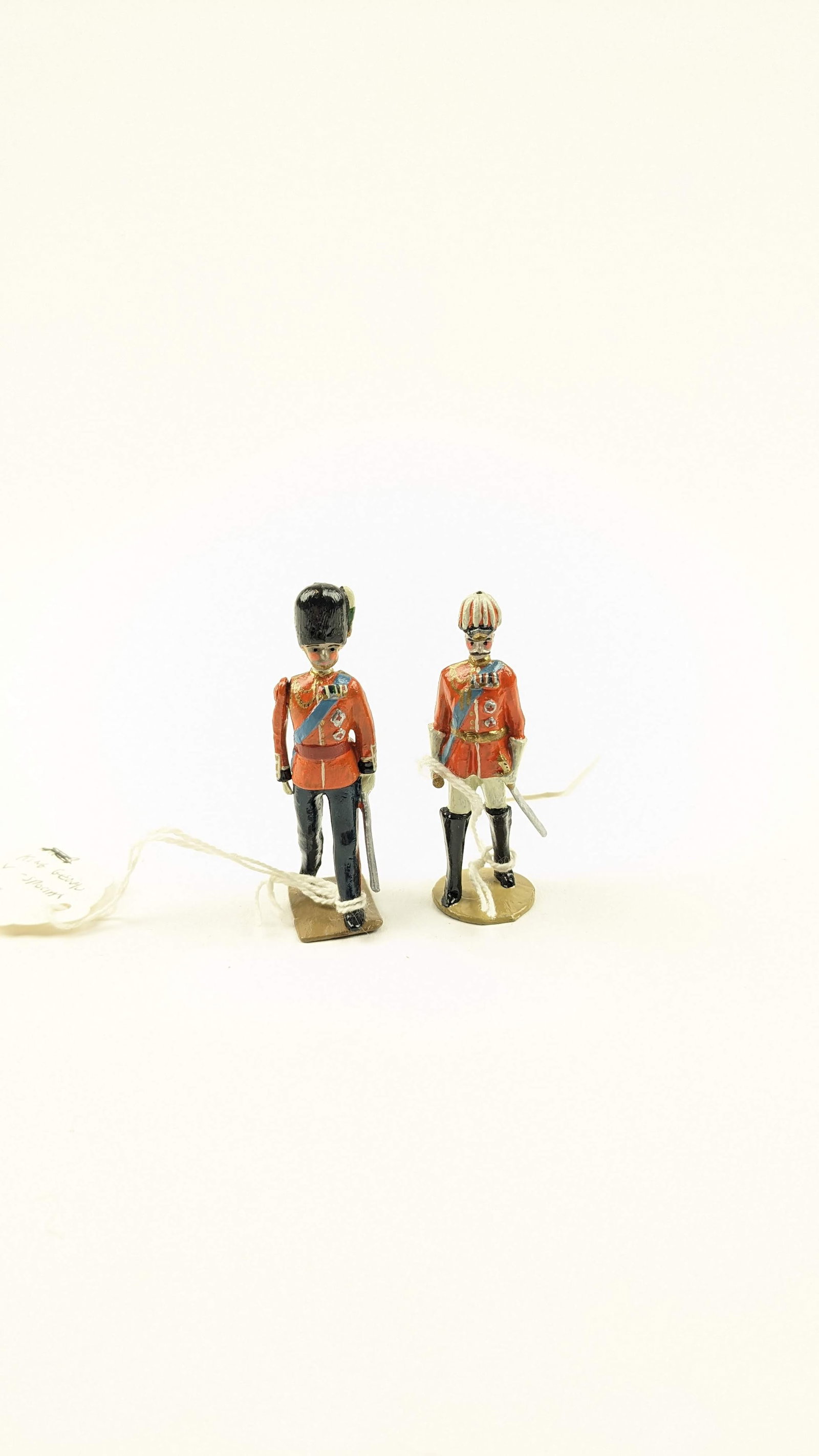 O'Brien Special Paint King George: 2 Pieces Condition Excellent No Box