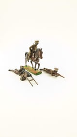 Elastolin Ethiopian Troops Rare