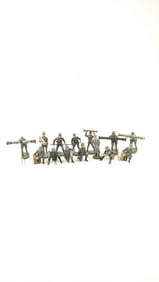 Elastolin German Luftwaffen Gun Crew