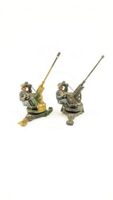 Lineol German Luftwaffen AA Gunners