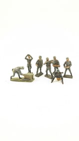 Lineol German Luftwaffen Artillery Crew