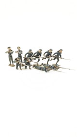 Lucotte Chasseurs Alpine Firing And Advancing