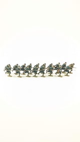 Lucotte French WWI Fusiliers De Marines Charging