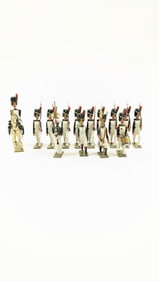 Lucotte Grenadier Marching With Mounted Officer