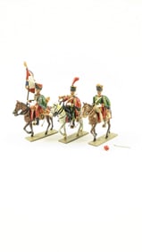 Lucotte 7th Hussars Flagbearer And Others
